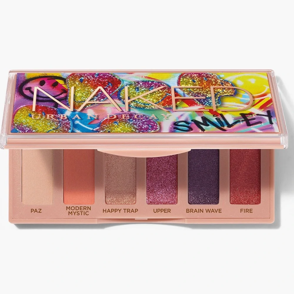 Urban Decay x Smiley Naked Mini Eyeshadow Palette “Chill Happy” NWT